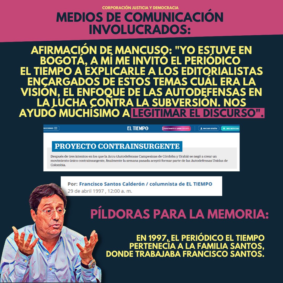 Corporación Justicia y Democracia tweet media