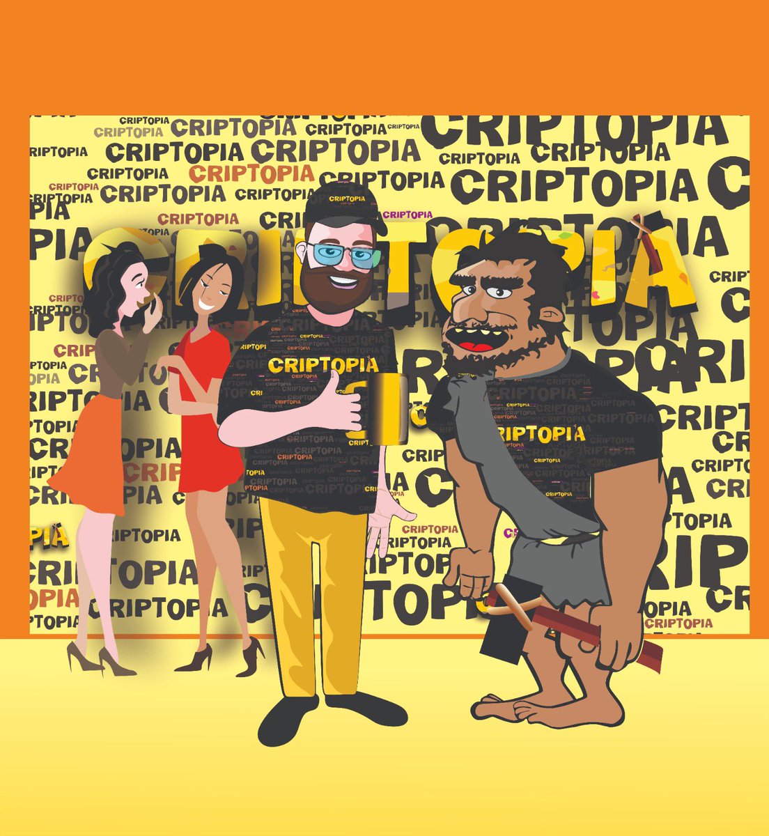 Criptopiacomics's tweet photo. #CRIPTOPIA 🧱

 Otto Sapiens y Norman Pesoa ✨ https://t.co/Bw8E7vcBfI