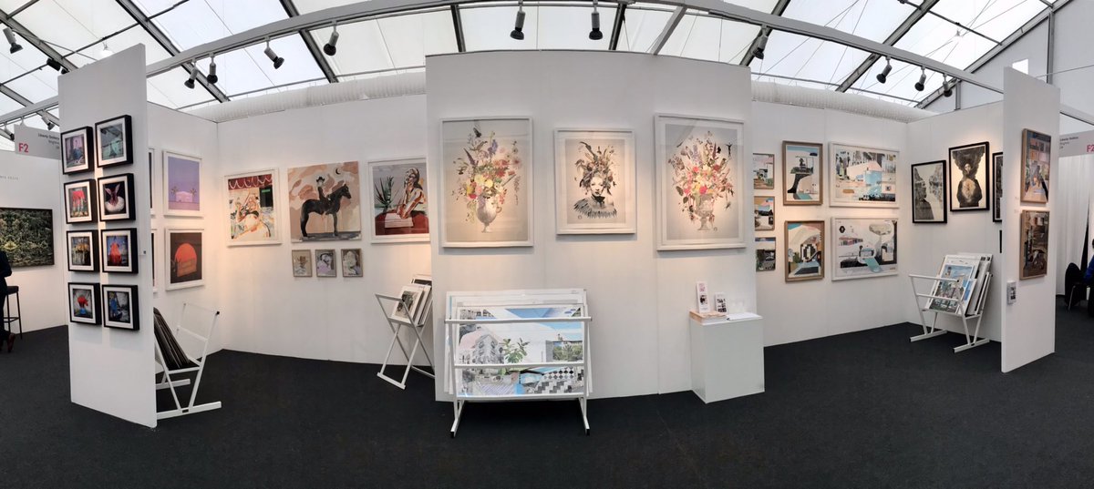 We are exhibiting this week at the fabulous Affordable Art Fair in Hampstead. Do come along and see our brilliant artists on Stand F2