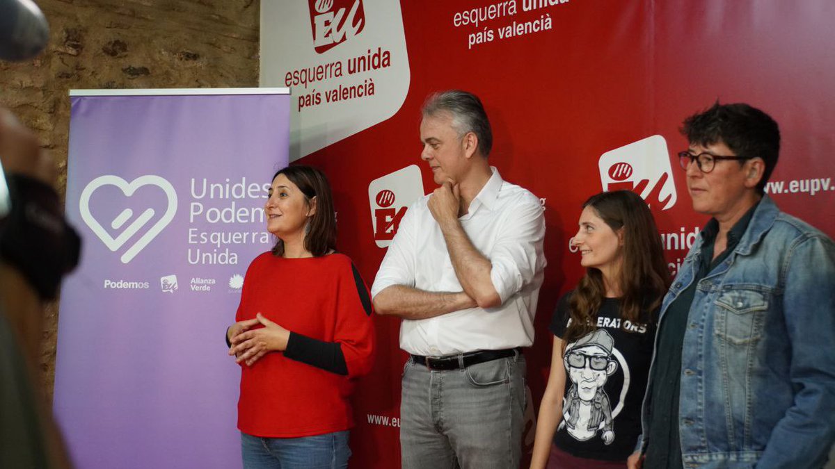 RosaPerezGarijo's tweet photo. 💥 Ara sí, punt de partida a la campanya electoral de les municipals i autonòmiques del proper #28M

🟣 Unides @Podem_ 🔻 @esquerraunida defensarem la valentia per a transformar que nosaltres representem! #Endavant ✊🏼 https://t.co/dr8YLEcKhn