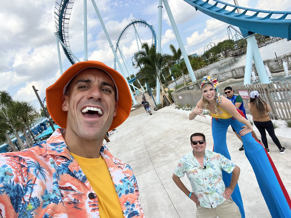 ScottFaisFun's tweet photo. IN PRODUCTION TODAY: Excited to share the story of #PipelineSWO at #SeaWorld #Orlando as the worldโs 1st #SurfCoaster delivers amazing airtime, phenomenal vistas, and a comfortable ride. Cheers to @IAAPAHQ CEO Jakob Wahl for โhanging 10โ and congrats to @SeaWorld & B&M! https://t.co/R7cDFVCrMT