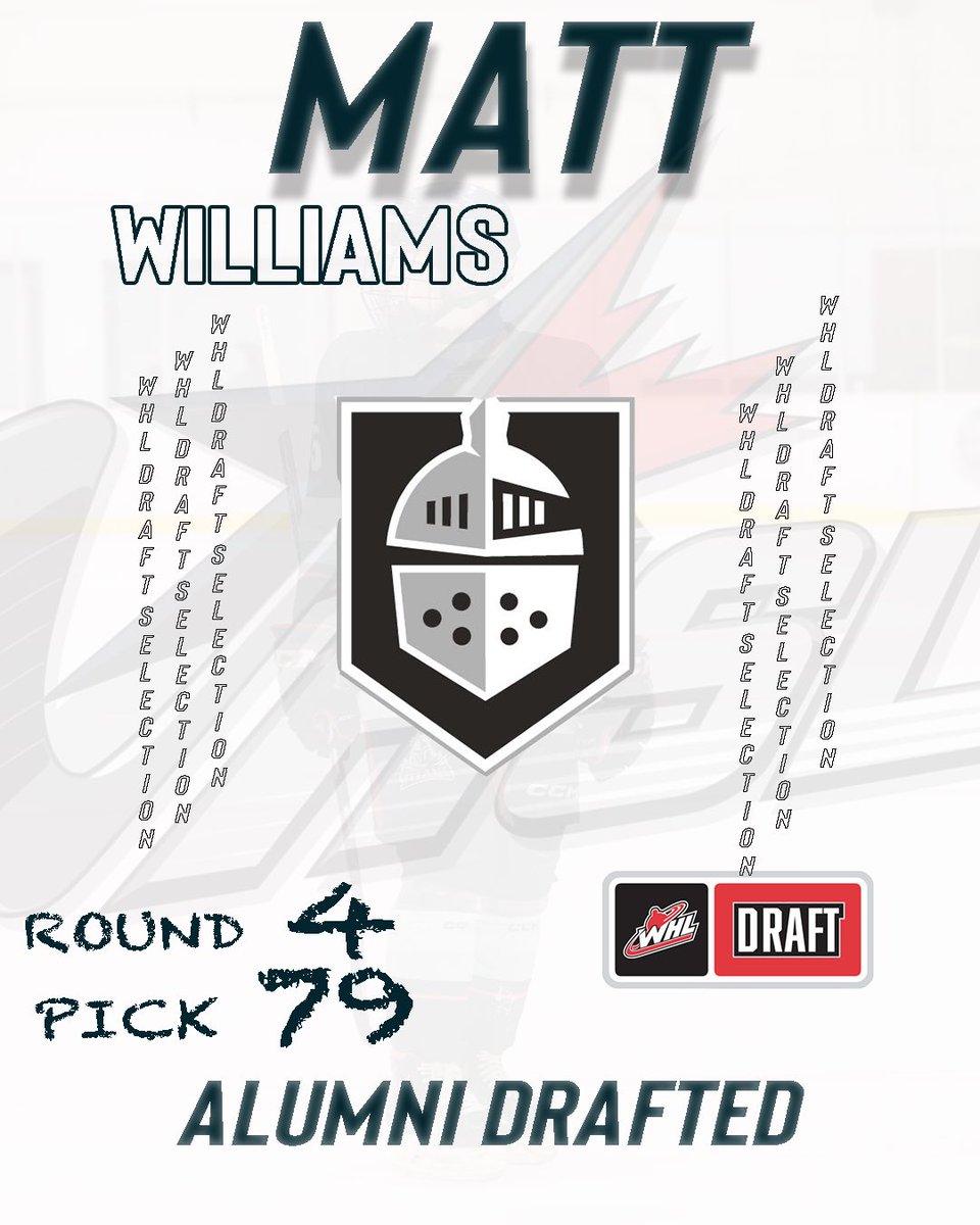 HockeySuperLeag's tweet photo. Congratulations to @0709CCK alum Matt Williams on getting drafted to the @EdmOilKings of the @TheWHL 79th overall!  #WHLDraft #HSLAlumni https://t.co/mRu8lnBgOw
