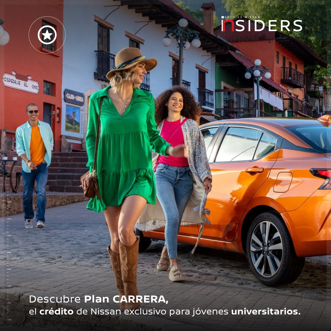 ¿Qué es PLAN DE CARRERA? Es un financiamiento exclusivo para que jóvenes universitarios en el que no necesitas tener historial de crédito ni comprobantes de ingresos. Consulta los siguientes links para más información 👇
1️⃣ bit.ly/3FKx8q3
#EstoEsNissan #NissanInsiders