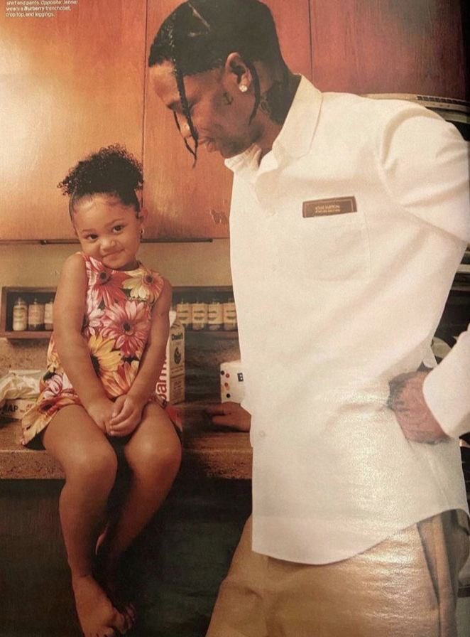 mingrenfang's tweet photo. Stormi &amp; Travis Scott ❤️ https://t.co/zaFsHizW4U