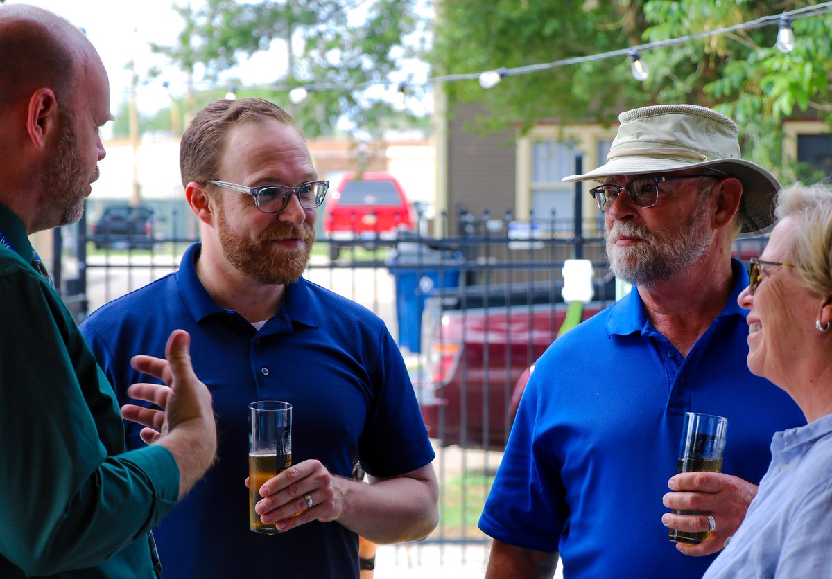 ChamberWichita's tweet photo. This might not be much of a surprise, but we had a huge turnout this afternoon to celebrate the opening of Hopping Gnome Brewing Company's new taproom and beer garden

Thanks to everyone who made it out and congrats to Torrey and Stacy Lattin on the new space. https://t.co/qAkPsV8V9L