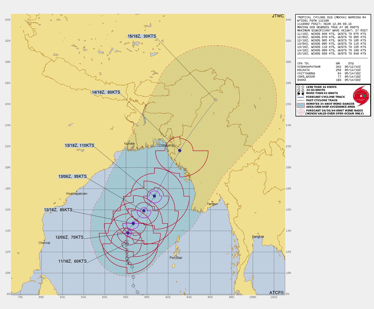 WindMapApp's tweet image. Cyclone #Mocha forecast #WindMapApp windmap.app.link