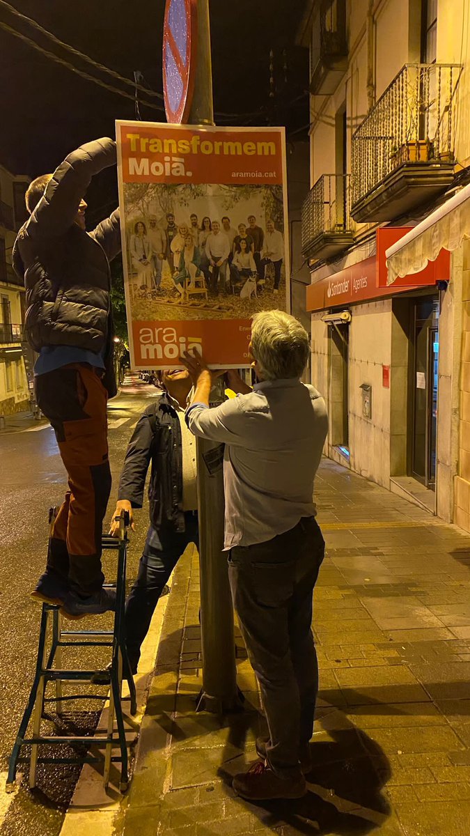 aramoia's tweet photo. Comencem la campanya!!!

Amb un gran equip il•lusionant, paritari, intergeneracional, de tots els racons de la nostra vila.
De les entitat del poble, associacions esportives i culturals, amb ganes de fer un Moià millor per a tothom.

#TransformemMoià https://t.co/OTTaXiXIeR