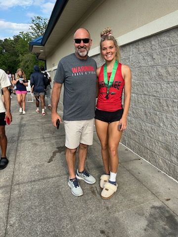 coachccurtiss's tweet photo. Tara Parks is a 3X State medalist, and a school record holder....we are going to miss this girl so much!  Big things ahead at Alabama!  #podiumvoundagain https://t.co/x1U0I9cHXl