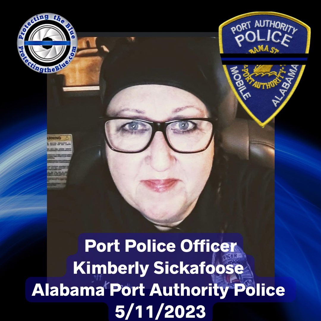 Protecting the Blue on Twitter "RIP. Alabama Port Police Officer