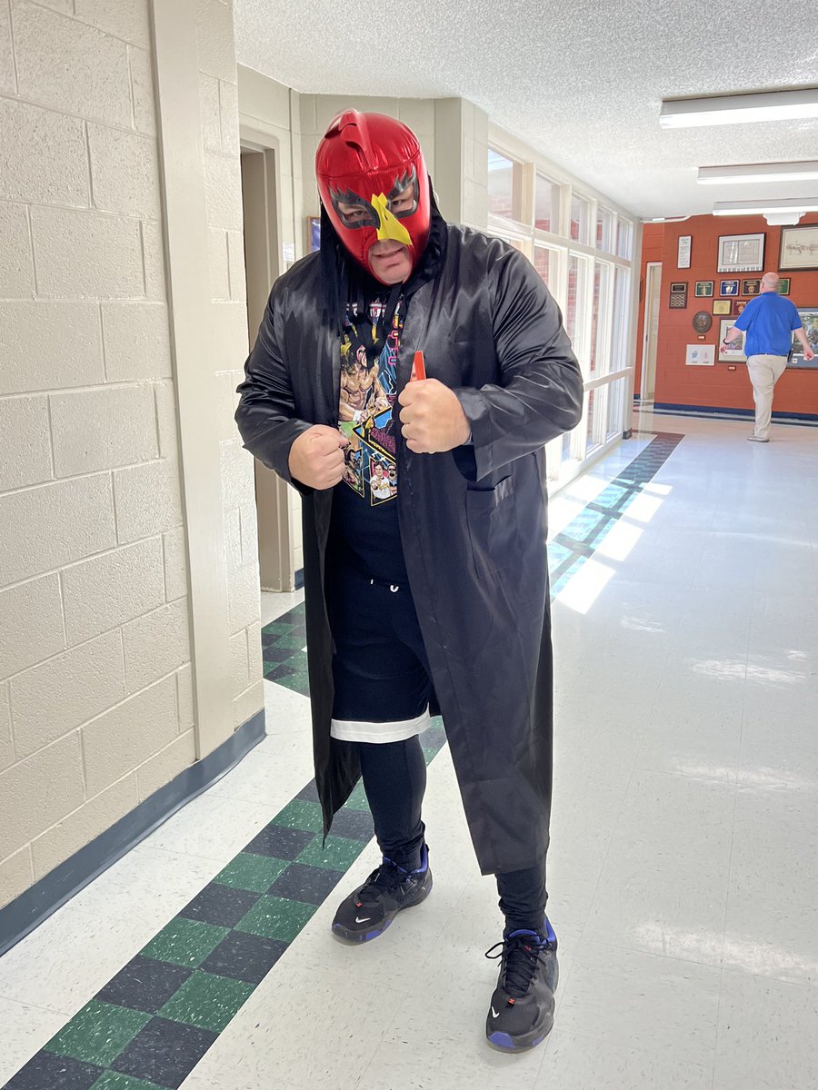 When it’s dress like an athlete day for spirit week, there’s only one sport for J-Money