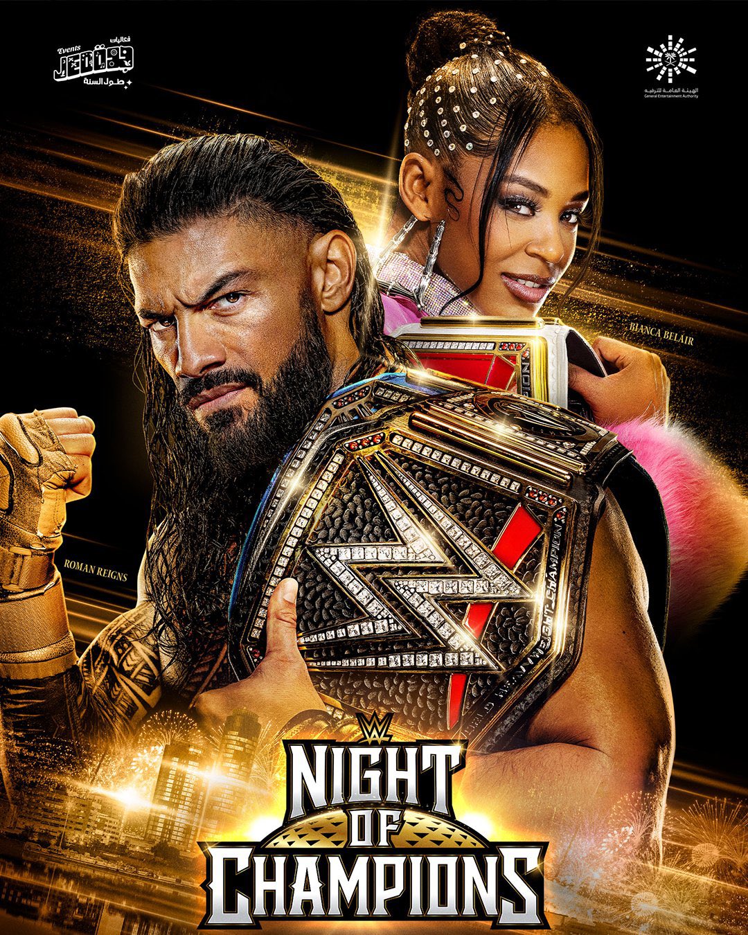 WrestlingWorldCC on Twitter "Roman Reigns and Bianca Belair are