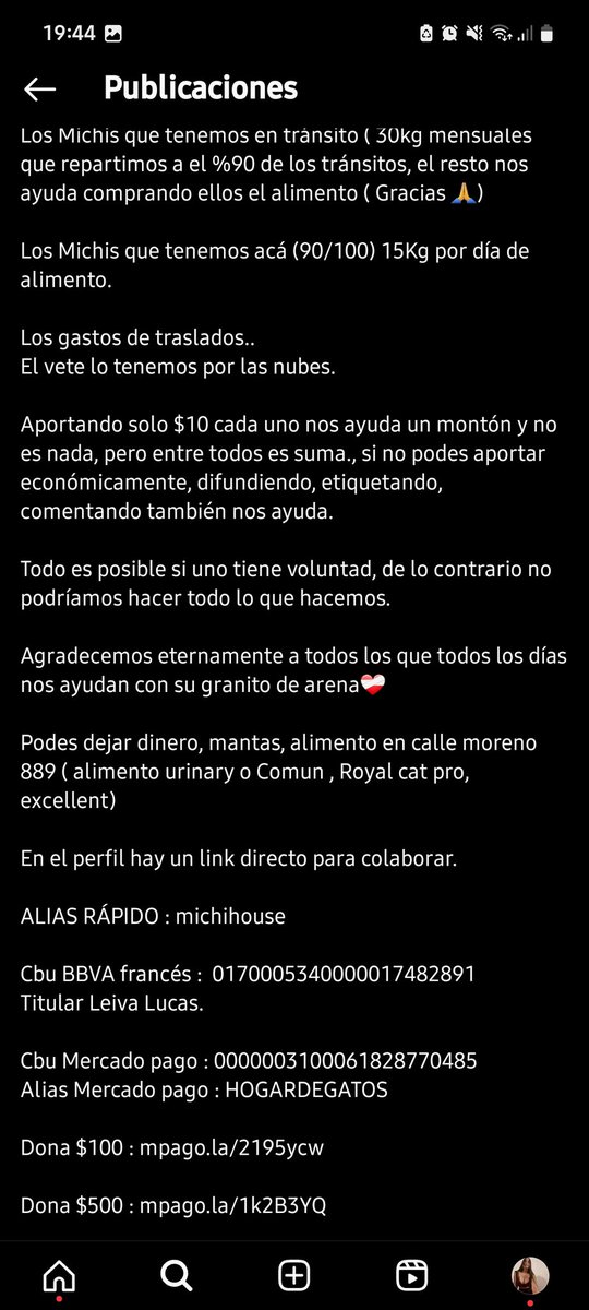 macakorsager's tweet photo. @fabipa90 No le donen a Maratea, donen a los refugios que están endeudadisimos, si van a gastar que sea en algo coherente por favoooor https://t.co/2LX0iYITfe