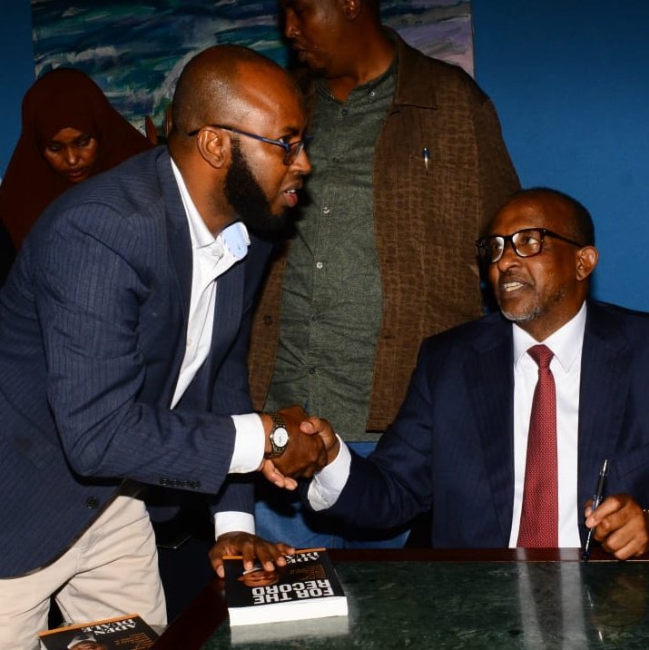 PrinsAdan's tweet photo. #ForTheRecordLaunch @HonAdenDuale get ur copies via my DM or visit @NuriaStore @AbdullahiBulle ππ https://t.co/9TF9SaDORa