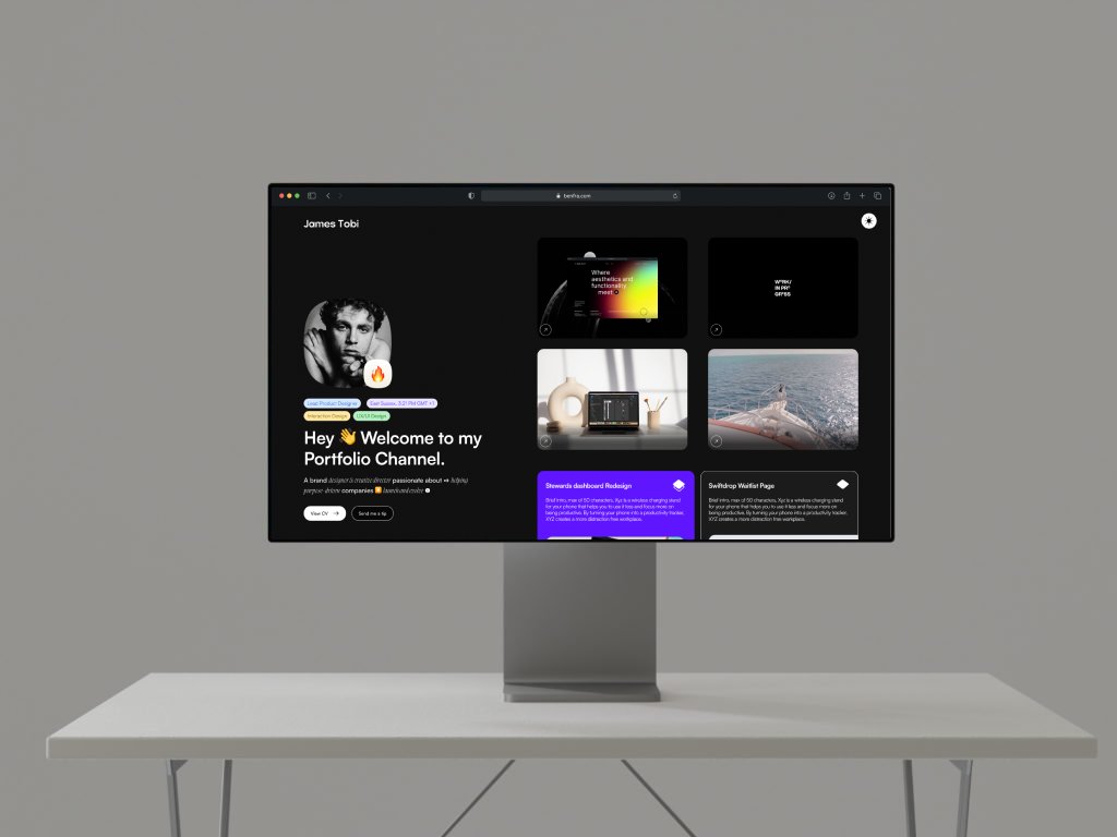digitalforus's tweet photo. Another sneak peek of our upcoming @framer template, called Benfra. 

It's like Bento, but for Framer:
🌓 Dark &amp; light theme
📹 Casestudy component
🔗 Link card
🌄 Gallery component
🛍 Product card (by
@lemonsqueezy )
👋🏼 Social buttons
100% built on framer with no code 🤩

#framer https://t.co/v0dN0nRHcY