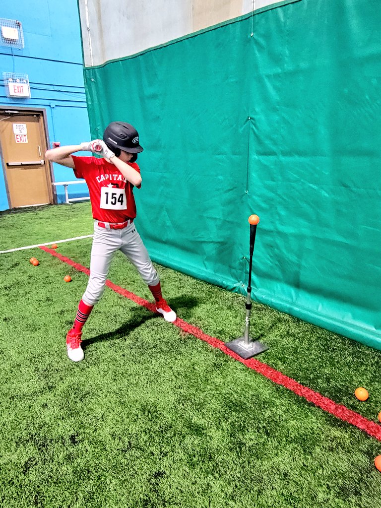 baseballstjohns's tweet photo. Another day, another tryout 💁‍♂️

Our 13U group hit the turf for the first time this season! 🔥

#GoCaps https://t.co/wg4TvcseUn
