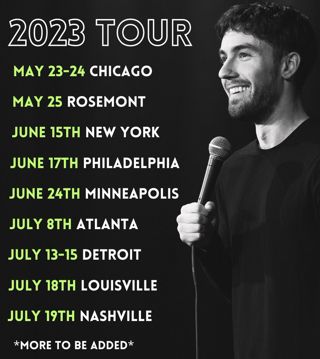 more dates coming soon 👀
🎟: thewillburkart.com