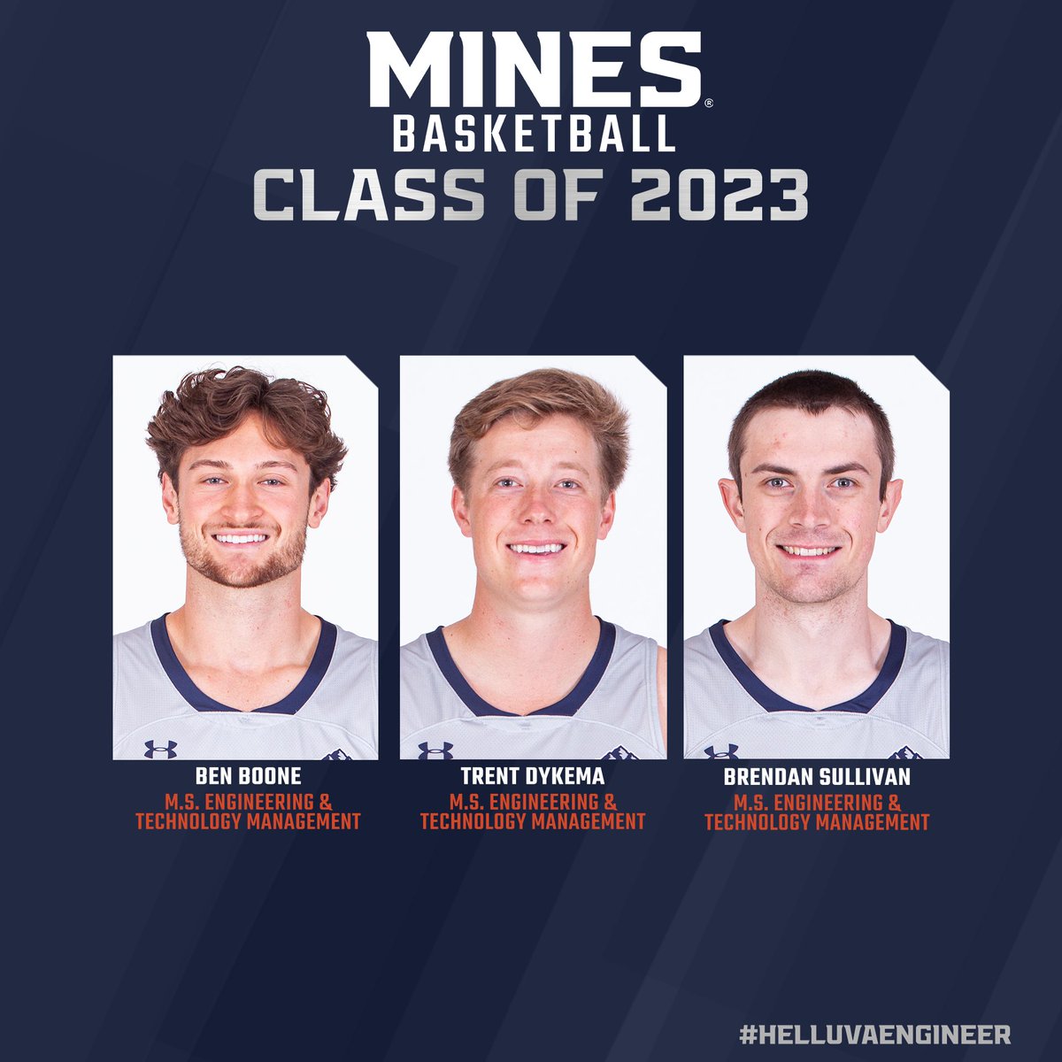 minesmbb's tweet image. 🎓 Congratulations to our trio of spring Master's graduates, Ben, Trent and Brendan!

Thank you for all you've done in your time at Mines and we wish you all the best in your future endeavors!

#HelluvaEngineer