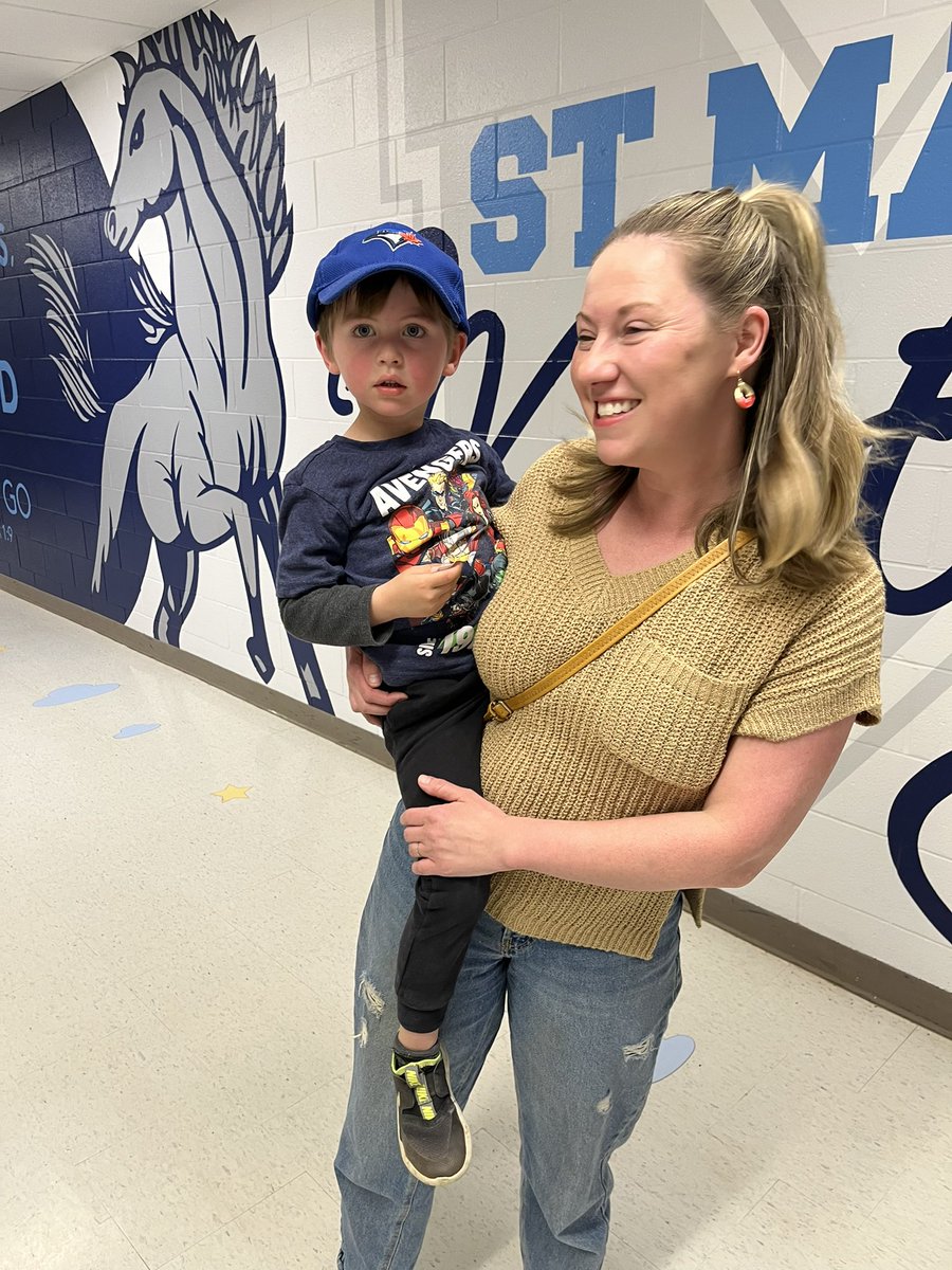 MustangUpdate's tweet photo. We are so excited to welcome the Mustang Graduating 🎓 Class of 2033. Thank you parents and our youngest learners for attending tonight’s orientation. #LiveLiveLearn https://t.co/3z8AINJ8Av
