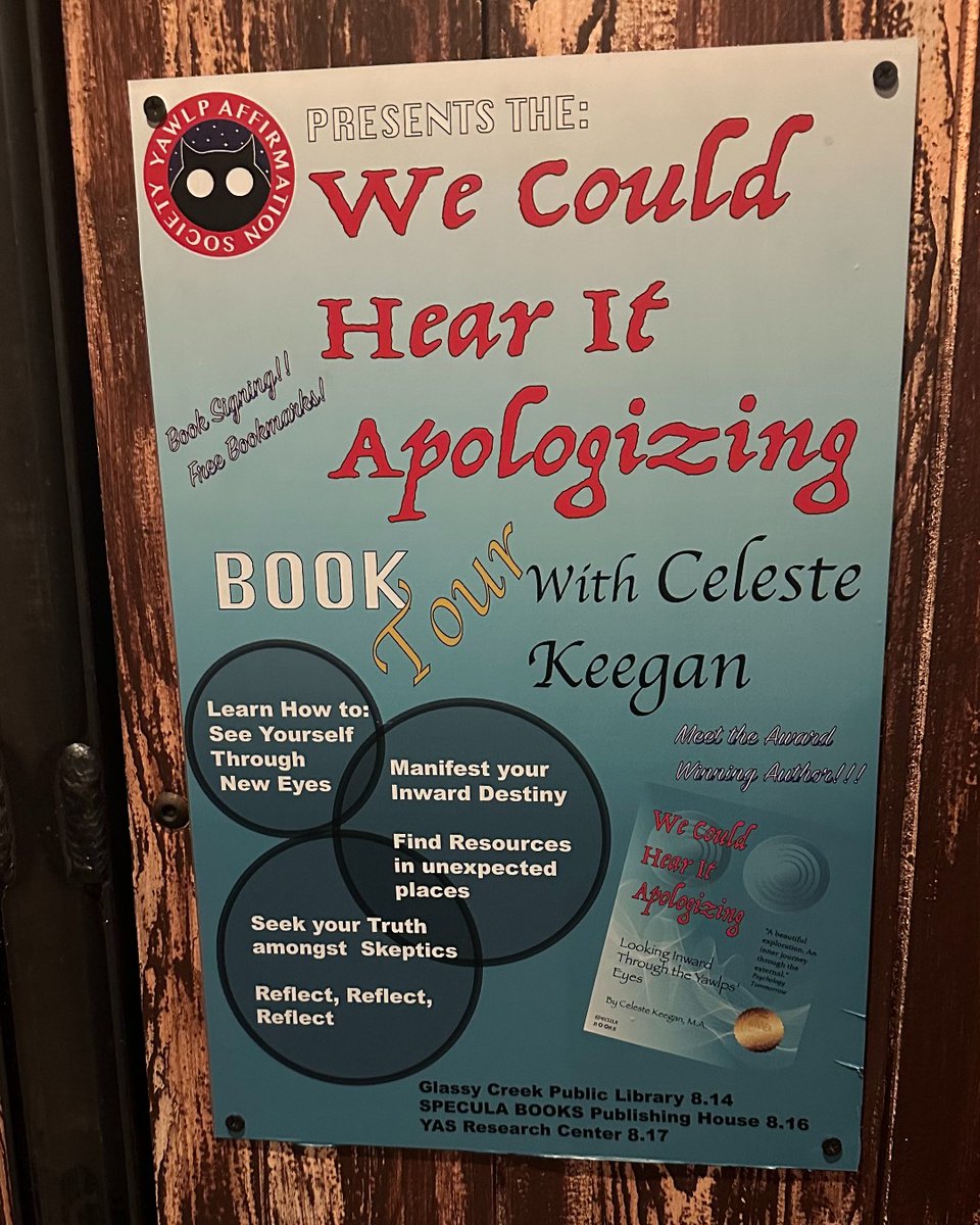 “A beautiful exploration. An inner journey through the external.” - Psychology Tomorrow

Meet award-winning author Celeste Keegan at a to-be-determined time and date! #WeBelieve