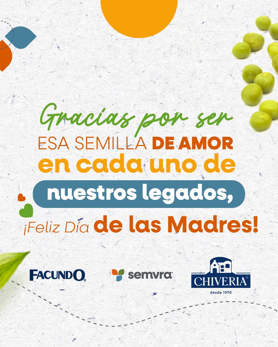 ¡Feliz Día de las Madres! 🌺 Hoy celebramos a aquellas mujeres que han sembrado amor y dedicación en nuestras vidas, y han cosechado legados de fortaleza y ejemplo. En este día especial, recordamos que cada logro que alcanzamos es gracias al amor y apoyo de nuestras madres.