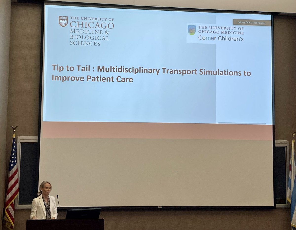pjani29's tweet image. Phenomenal Grand Rounds today by @ghavalad on the value of transport simulation for our smallest patients! @ComerChildrens @simulation_uc @UCAN365