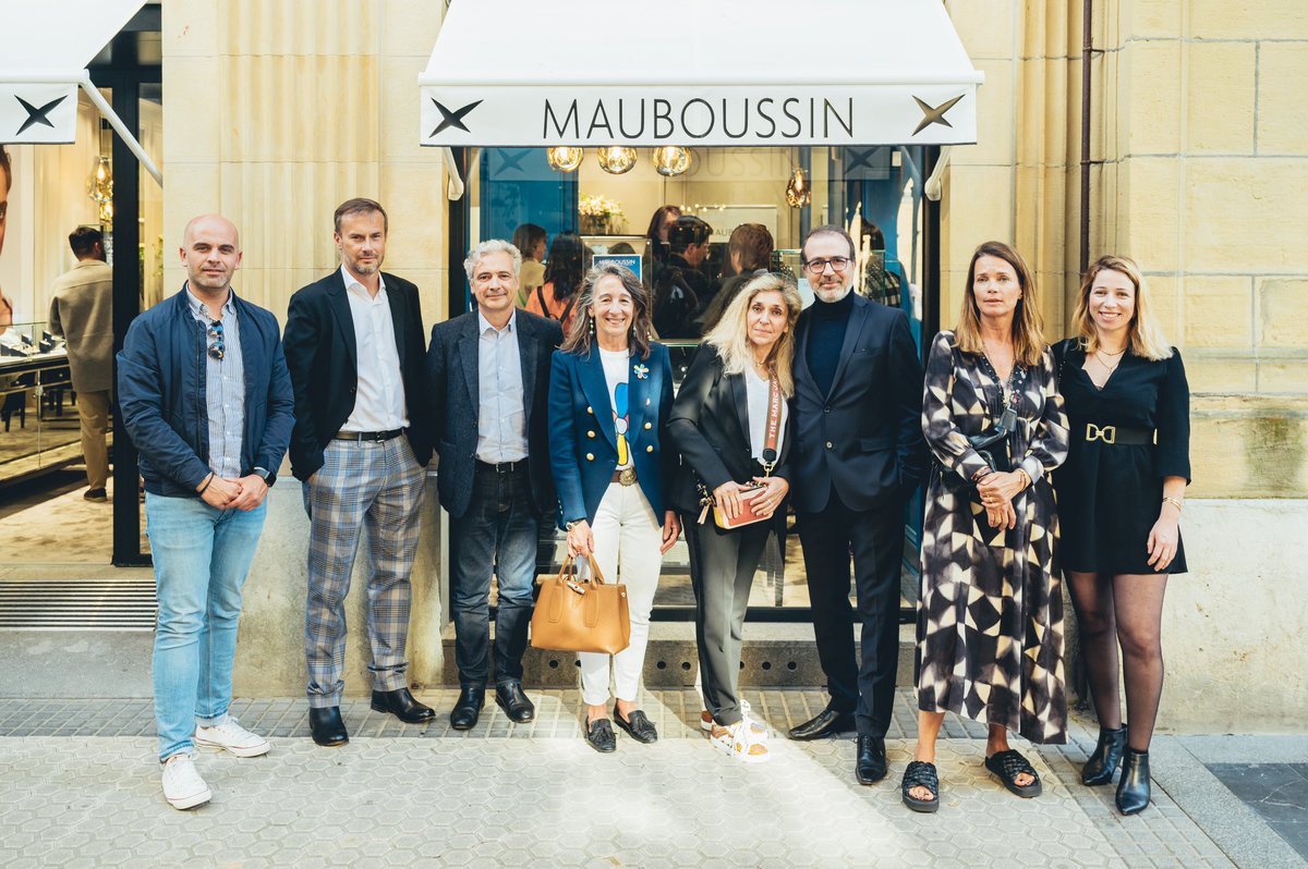 Mate_comu's tweet photo. MATE &amp; MAUBOUSSIN: organizamos la convocatoria de prensa de la apertura de la nueva boutique de @Mauboussin en San Sebastián. https://t.co/2w49wsdBcb