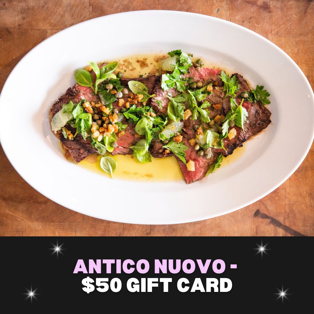 Indie_Shakes's tweet photo. Take a food tour around the city! This bundle includes $50 gift cards to 4 of LA's best restaurants. You'll get to visit Antico Nuovo, @rossobluLA, @AllDayBabyLA, and Maple Block!
Bid now: https://t.co/Ne8jZhC5CE
#anticonuovo #rossoblu #alldaybaby #mapleblock https://t.co/YWoND6KRym