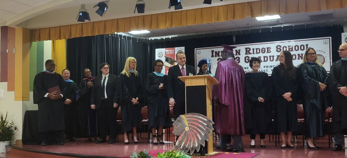 Today was special! Got to watch some amazing kids graduate from Indian Ridge School. Indian Ridge is an amazing school that knows how to support students to overcome and grow to be their best! <a href="/centralPBCSD/">CentralRegionPBCSD</a>