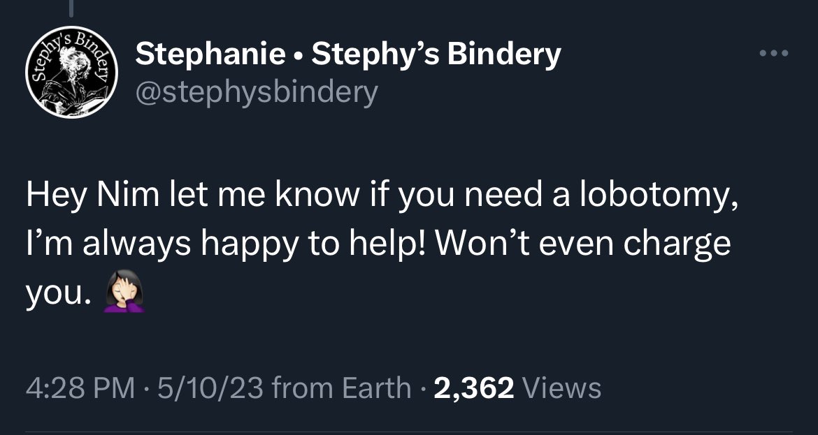 I got blocked but what the actual fuck?

And then Bambi wants to blame it on Stephy being bullied(?) for a year…

Asking someone to take accountability and own up to making thousands off fandom… isn’t bullying. And this definitely isn’t the way to respond.