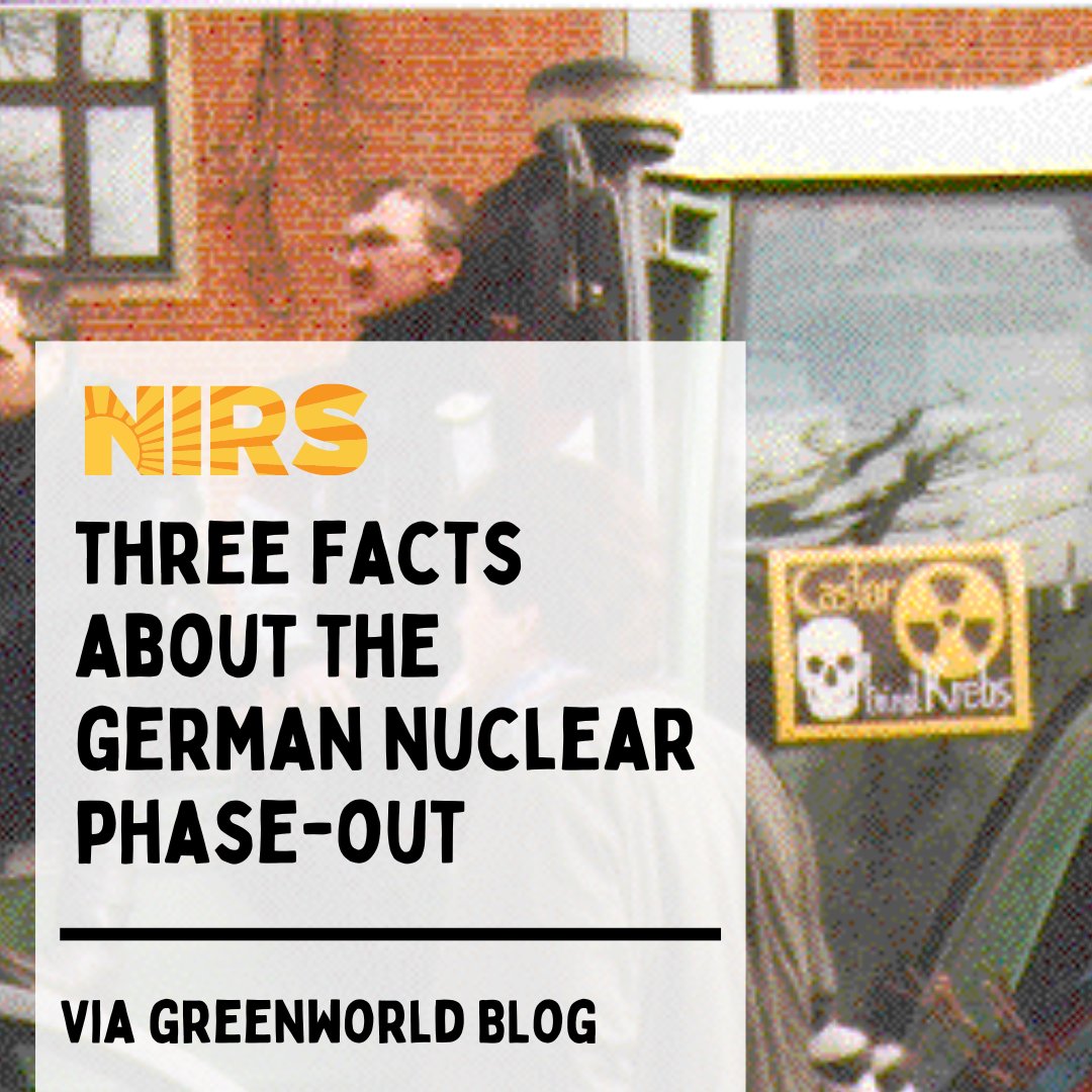nirsnet's tweet photo. On April 15, Germany shut down its three last remaining nuclear power plants. These closures mark the successful planned phase-out of German nuclear energy from the nationโs grid.
What does this mean for Germany? https://t.co/khP7WeVzS9 #nomorenuclear #nuclearphaseout https://t.co/dpavMaUFIX