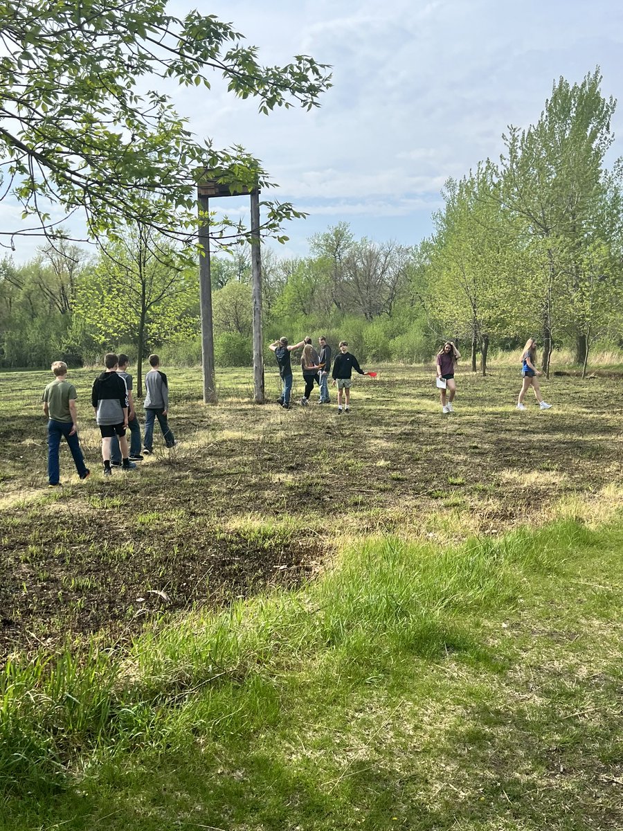 Thank you <a href="/SDGameFishParks/">SD Game Fish & Parks</a> Outdoor Campus in Sioux Falls for an amazing day of outdoor learning. <a href="/MadisonMSNews/">MadMiddleSchool</a> Ss had fun and experienced new things.