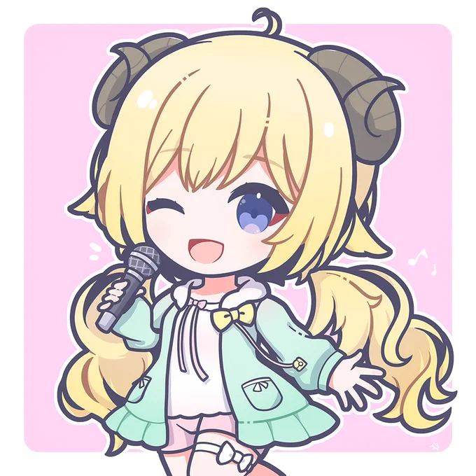 わためちゃん!  (お気に入り再掲) #つのまきあーと