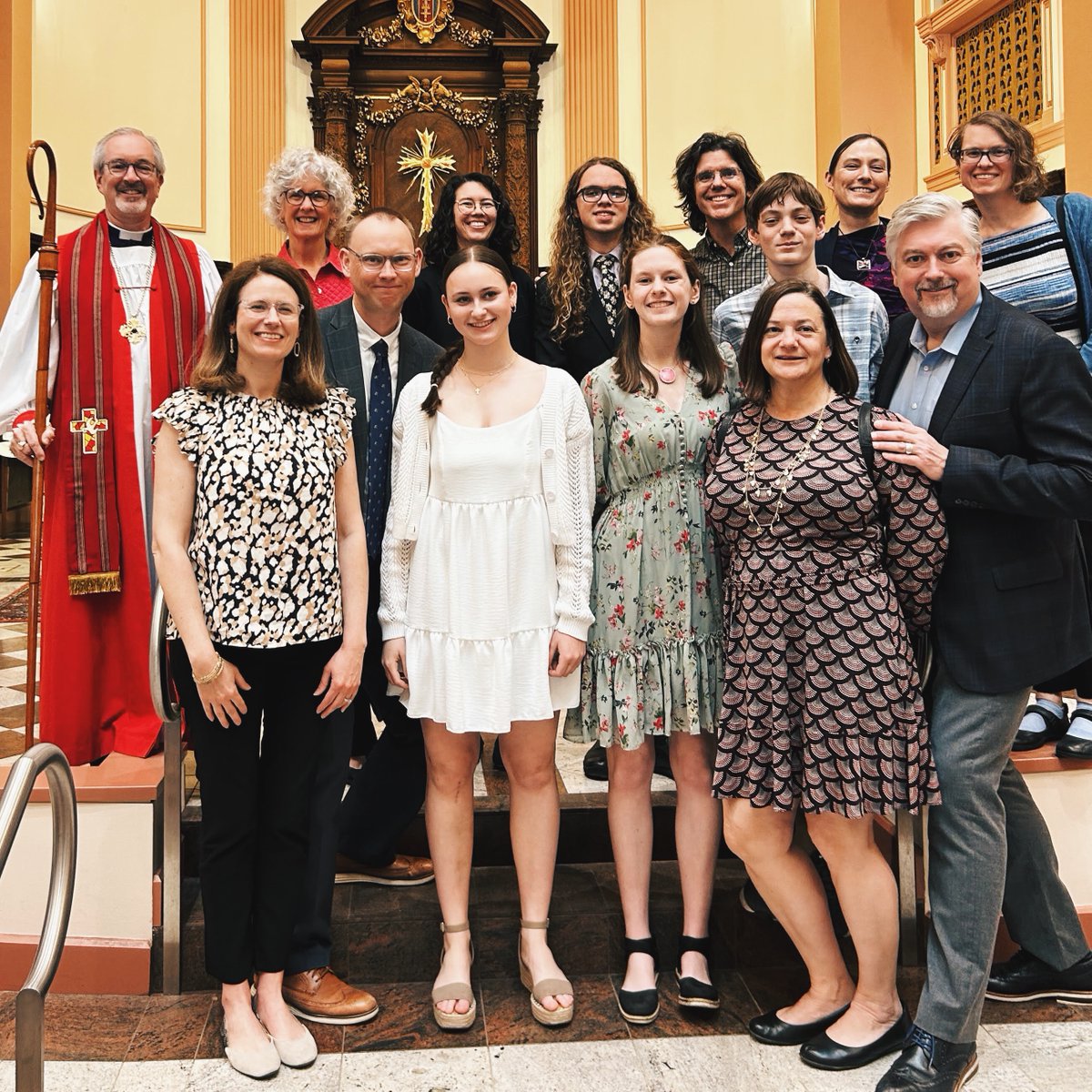 We are so proud of our confirmands Abby Schrader, Dimitri Montwieler, and Meredith Clark, who were confirmed by Bishop Alan Gates last Saturday at <a href="/StPaulsCathedr1/">Cathedral Church of St Paul, Boston</a>! <a href="/diomass/">Episcopal Diocese MA</a>