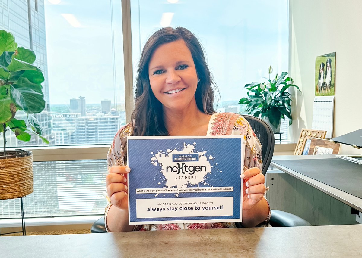 Congrats to our very own Annemijn Steele for being selected in this year’s Kansas City Business Journal 2023 NextGen Leaders! This program recognizes 25 emerging leaders who are destined to leave their mark on the business community. bit.ly/41sJLye
#NextGenKC