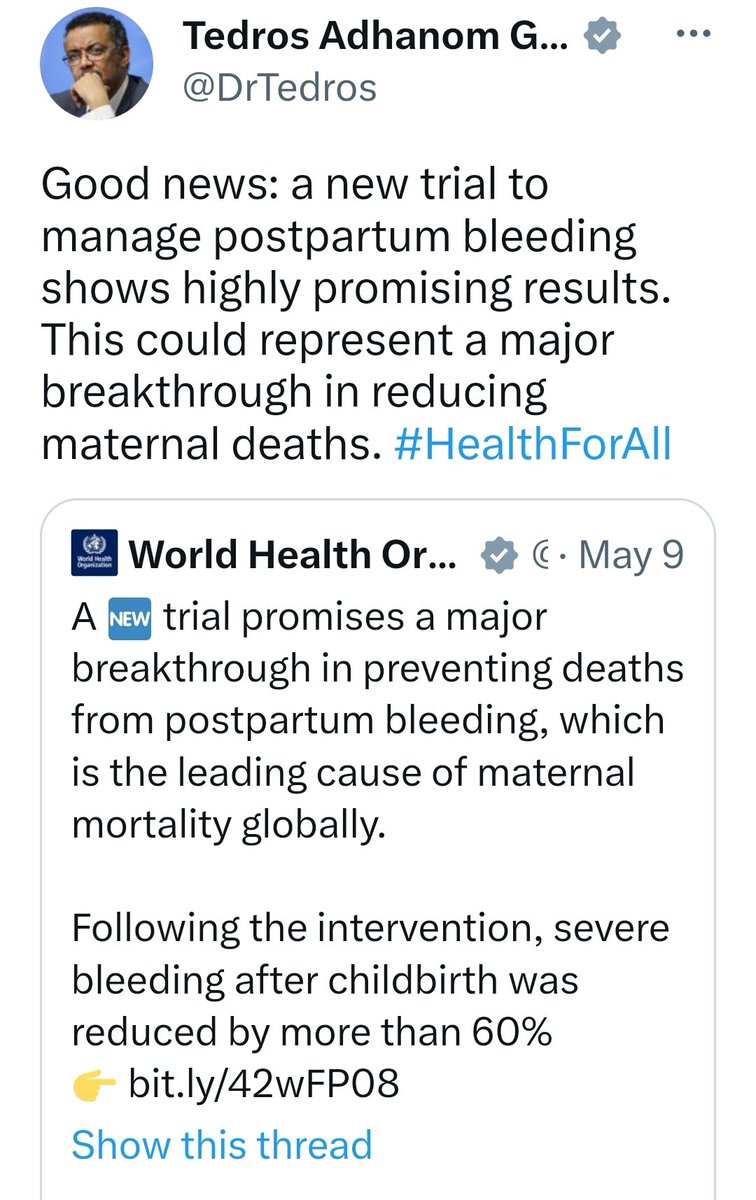 Proud beyond words of the work of colleagues from @unibirmingham @unibirm_MDS @IMSR_UoB @UoB_IAHR Partnering with the @WHO and @gatesfoundation , implementation of the intervention would have huge impact .