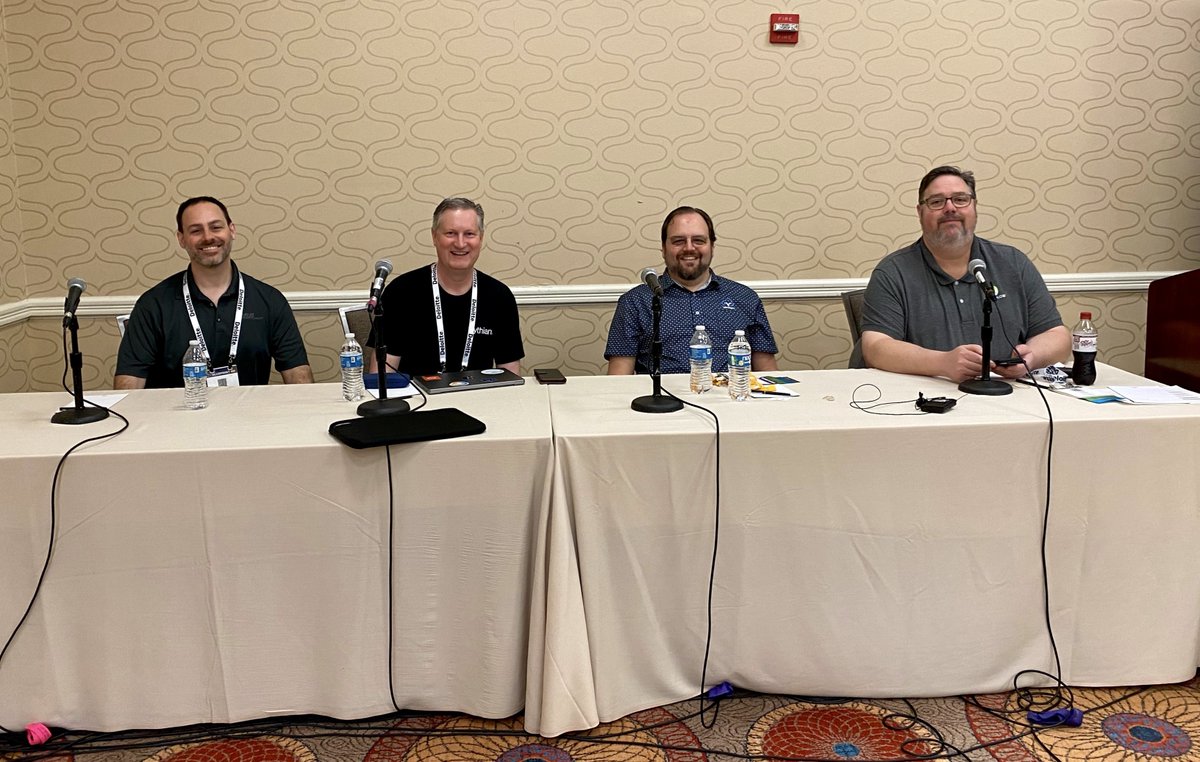 ViscosityNA's tweet image. That&apos;s a wrap at another incredible @QuestUserGroup #BLUEPRINT4D! Day 4 finished with @ggordham sharing insight into the #hybridCloudnetwork &amp;amp; he sat in the &quot;Stump the ACE Panel!&quot;

Thanks to everyone who attended, we can&apos;t wait for next year!
#ViscosityNA #OraPub #BP4D23