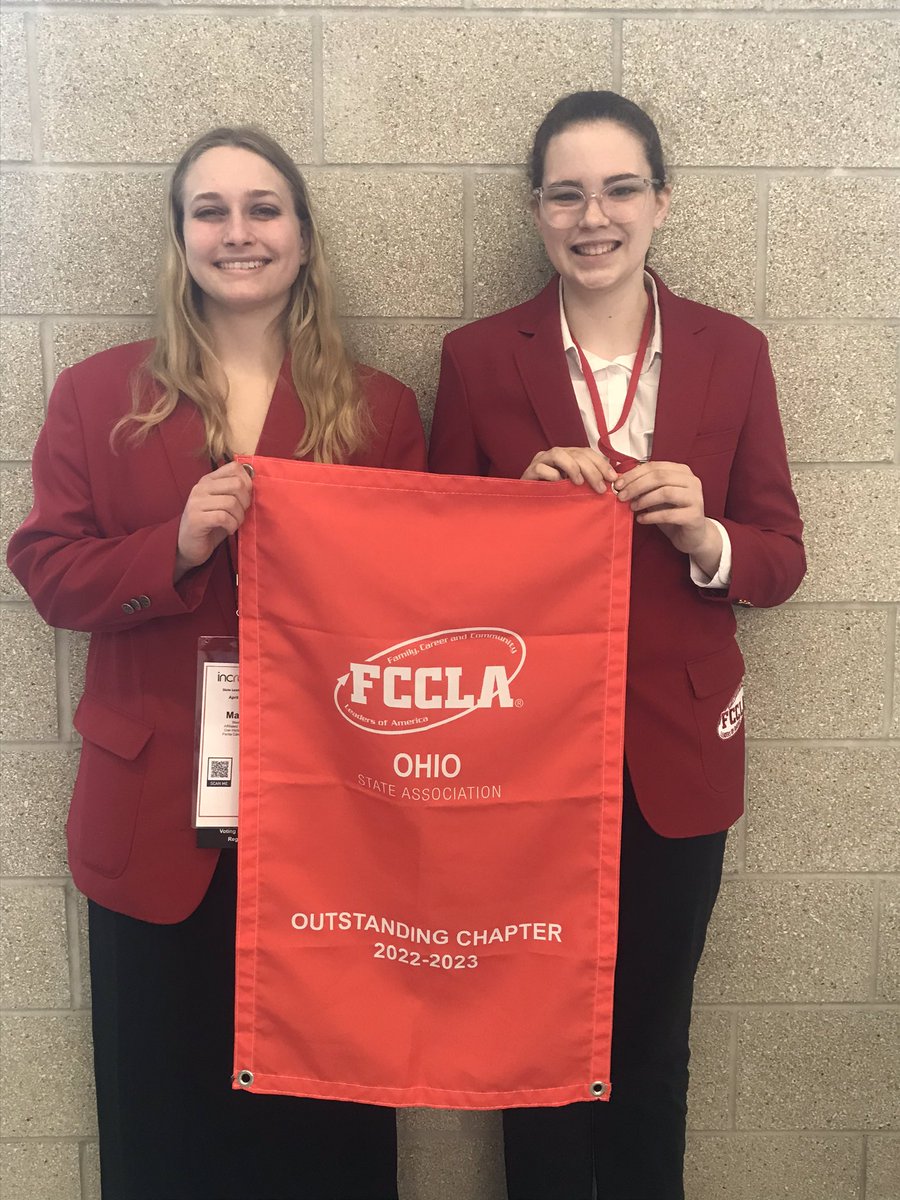 Oak Harbor/Penta FCCLA was recognized this year as an Outstanding FCCLA chapter. The chapter also received 2nd place in state project.