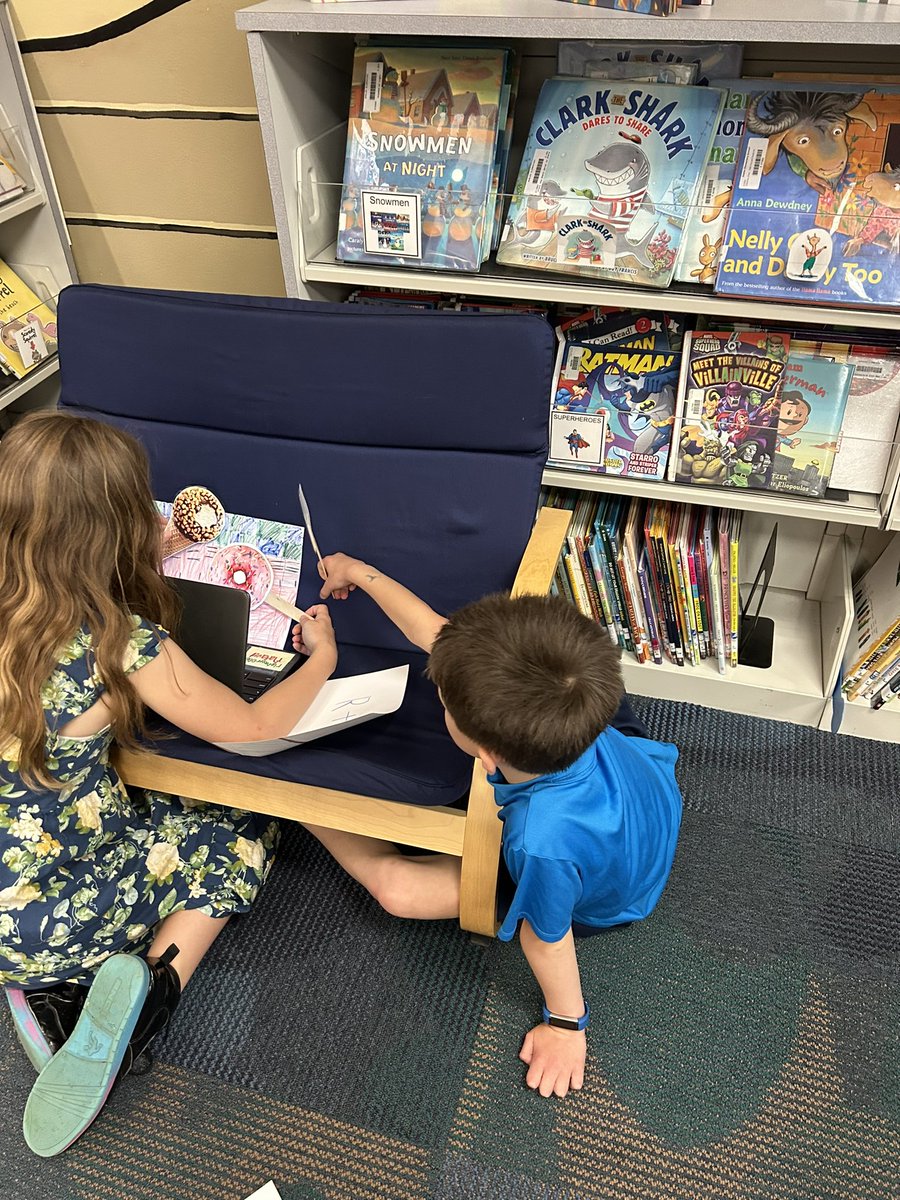 We are celebrating Terry Border’s “Snack Attack” winning the Show Me Award and writing our own food stories. The next step is to record them as movies.
<a href="/BablerPrincipal/">Babler Elementary Principal</a> 
@RSDLibraries