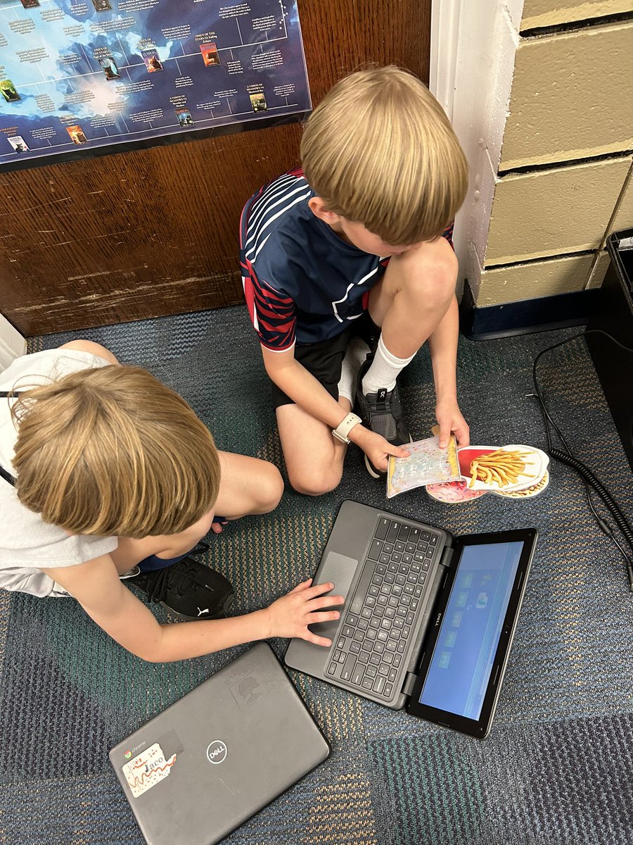 Babler Elementary Library tweet media