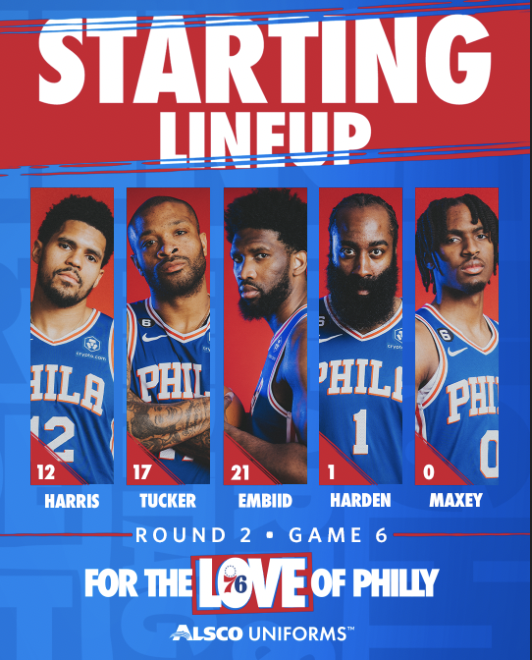 Philadelphia 76ers tweet media