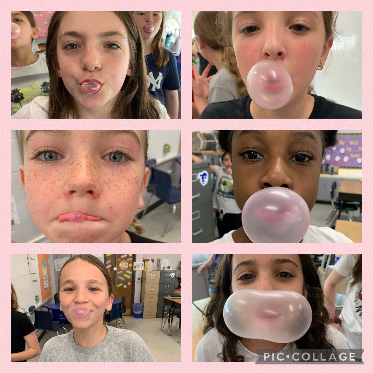 After reading and writing about bubble gum, my ELA students drew some great bubble blowing self portraits. They even enjoyed blowing their own bubbles!! Fun!!
<a href="/carpenterrocket/">Carpenter School</a>