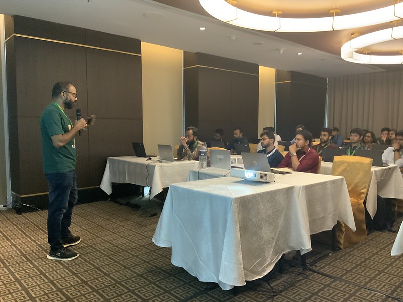 apnic's tweet photo. The Network Security Workshop with @shamimrezasohag and @WarrenTheITguy has proven popular at #SANOG39. Continues until tomorrow. Details and live streaming: https://t.co/gK9BoWDsUx https://t.co/GCZmWkGWJv