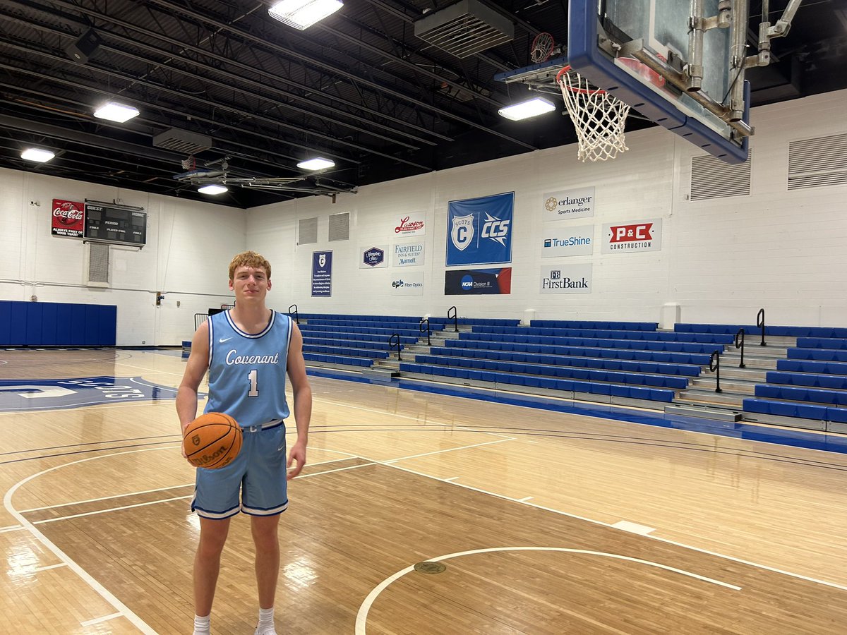 Maddux_Routh's tweet photo. Had a great visit at @ScotsMBB today. Thank you @CoachJoshBrown @TydeCoffey for having me out. @tigers950 @TigersTennessee https://t.co/0fnHkkNrz8