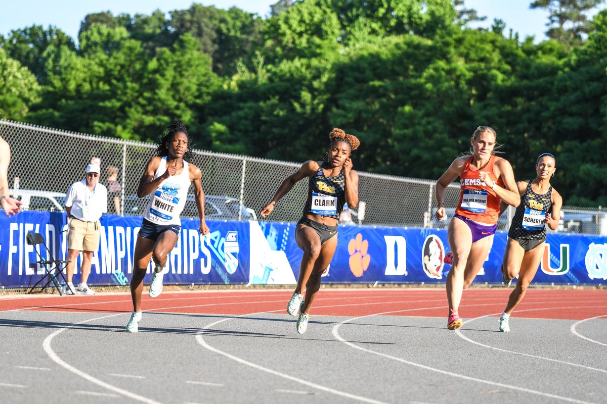 Pitt_TF_XC's tweet photo. Women’s 200m Prelims✅

8️⃣ Imani Clark-23.61
 
Clark advances to women’s 200m finals! https://t.co/EQcqGykaBD