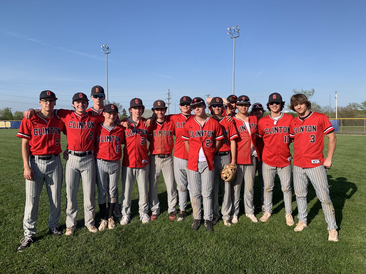 Clinton Varsity Baseball tweet media