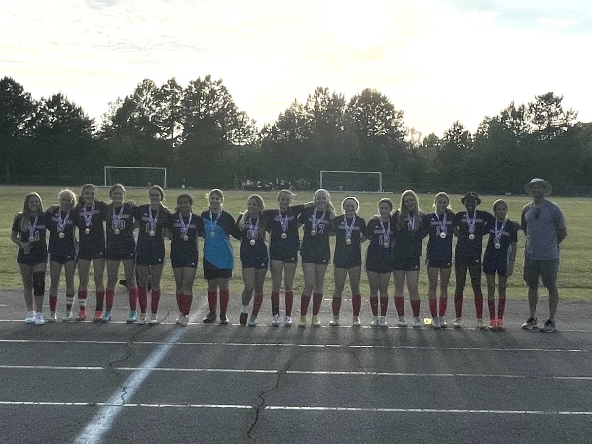 Conference Champions! Great job Patriots.