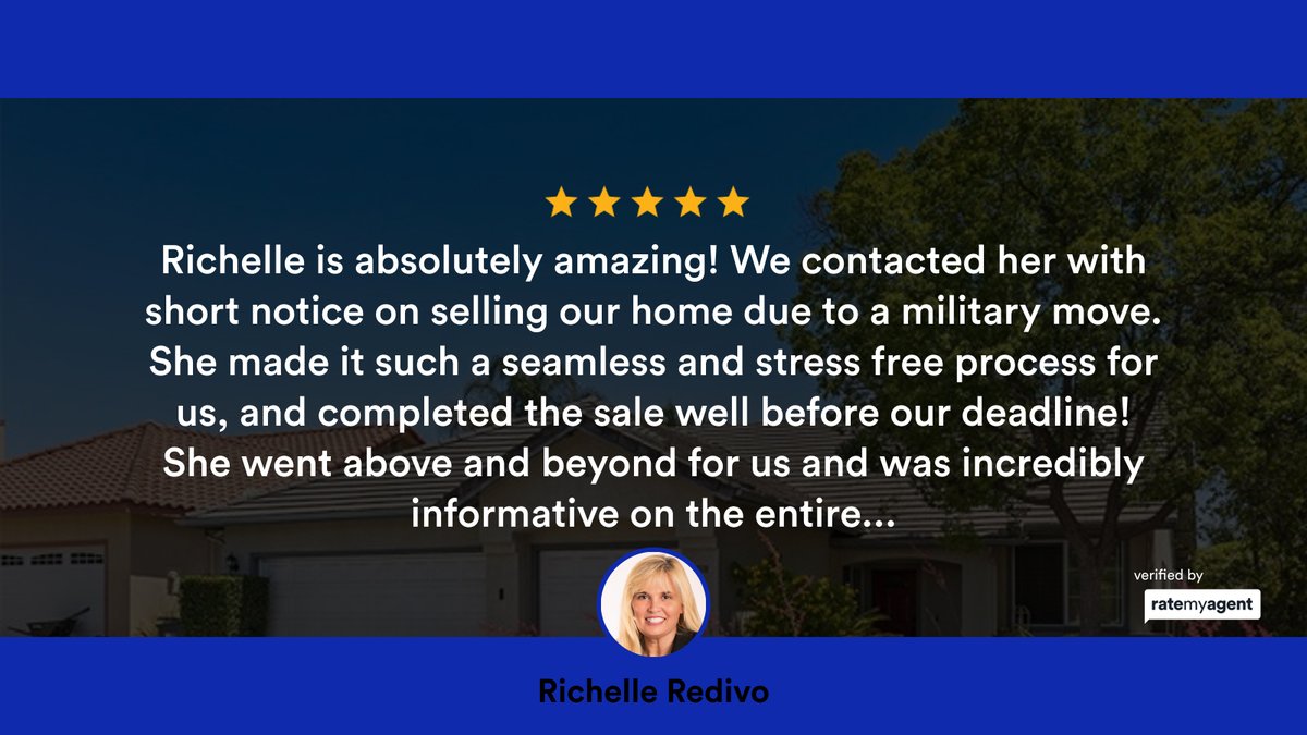 seasideshelley's tweet photo. My latest RateMyAgent review in Murrieta.

https://t.co/V9zrEH8IKa

...
#ratemyagent #realestate https://t.co/yt3Gls4rMz
