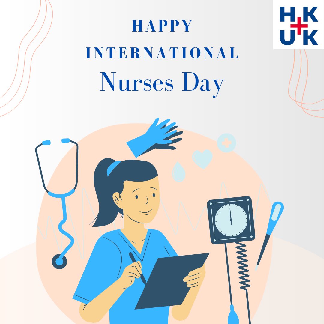 12th May 2023
Happy International Nurses Day!
It is celebrated around the world on 12th May each year - the anniversary birth of Florence Nightingale.

2023年5月12日
國際護士節快樂！
每年嘅5月12號全球都會慶祝國際護士節, 呢日亦係為咗近代護理學嘅創始人南丁格爾而訂。

#HKNAUK #nurse