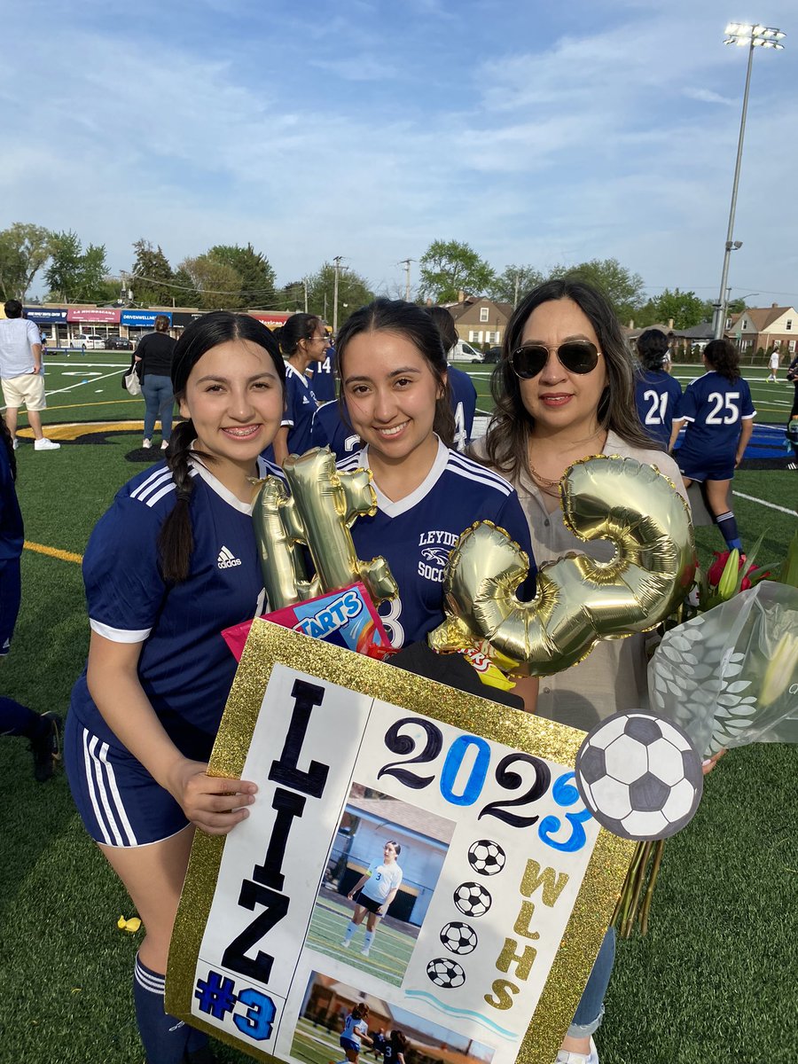 Leydenathletics's tweet photo. Congrats to our girls soccer seniors on Senior Night! #leydenpride https://t.co/BKocB0f7aE