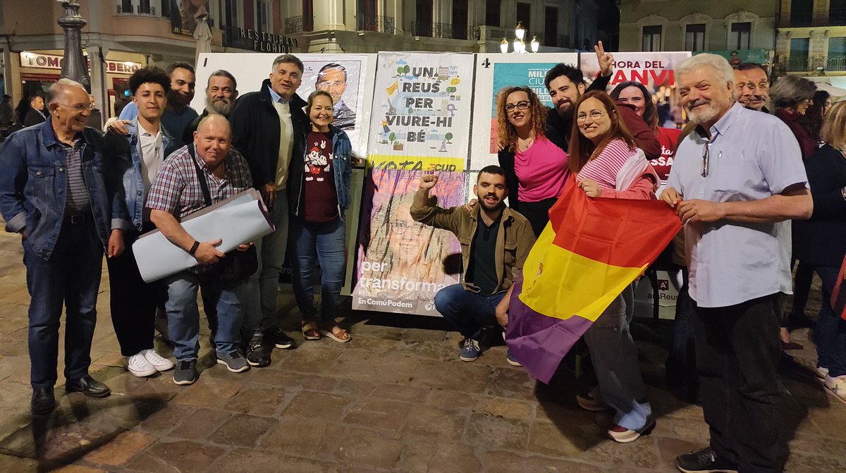 encomupodemreus's tweet photo. I comencem! És l'hora de #SumarPerTransformarReus! 💜⚫ https://t.co/QY1IFATFHW